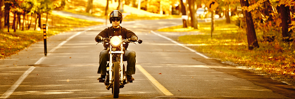 Safely riding a motorcycle