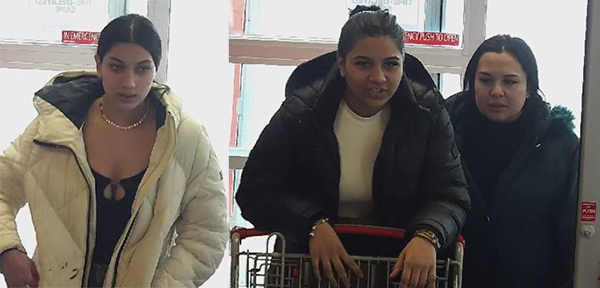 Photo of three female suspects