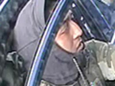 Photo of male suspect