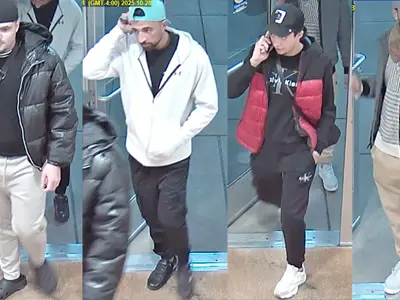 Photo of four male suspect