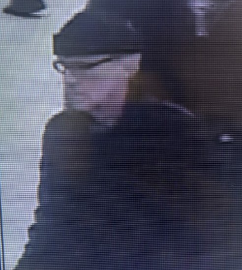 Photo of male suspect