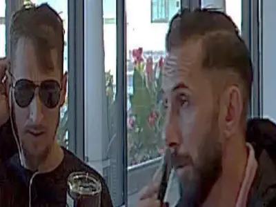 Photo of two male suspects