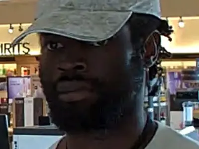 Photo of male suspect