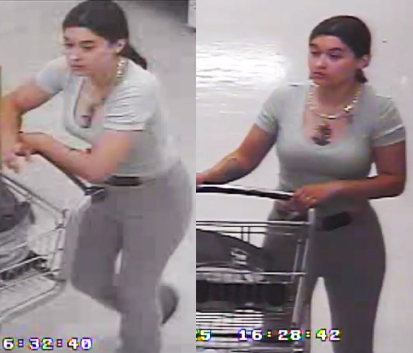 Photo of female suspect
