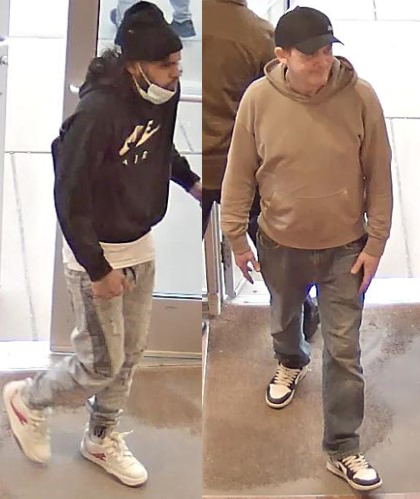 Photo of two male suspects