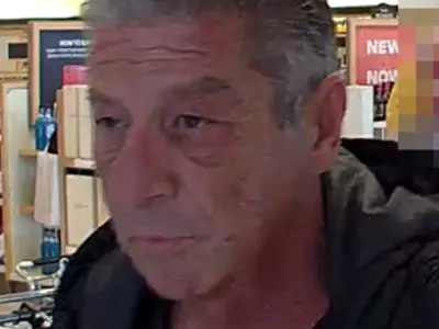 Photo of male suspect