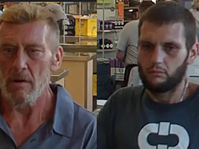 Photo of two male suspects